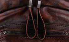 Load image into Gallery viewer, Handmade Ladies Leather Laptop Backpack Purse Women&#39;s Leather Rucksack For Women
