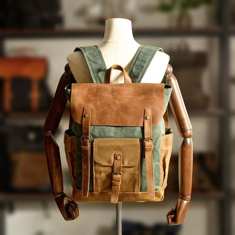 Minnesota Waxed Canvas Rucksack