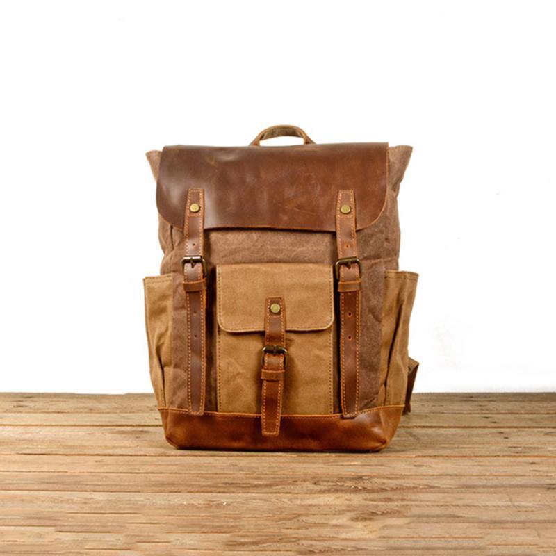 Minnesota Waxed Canvas Rucksack