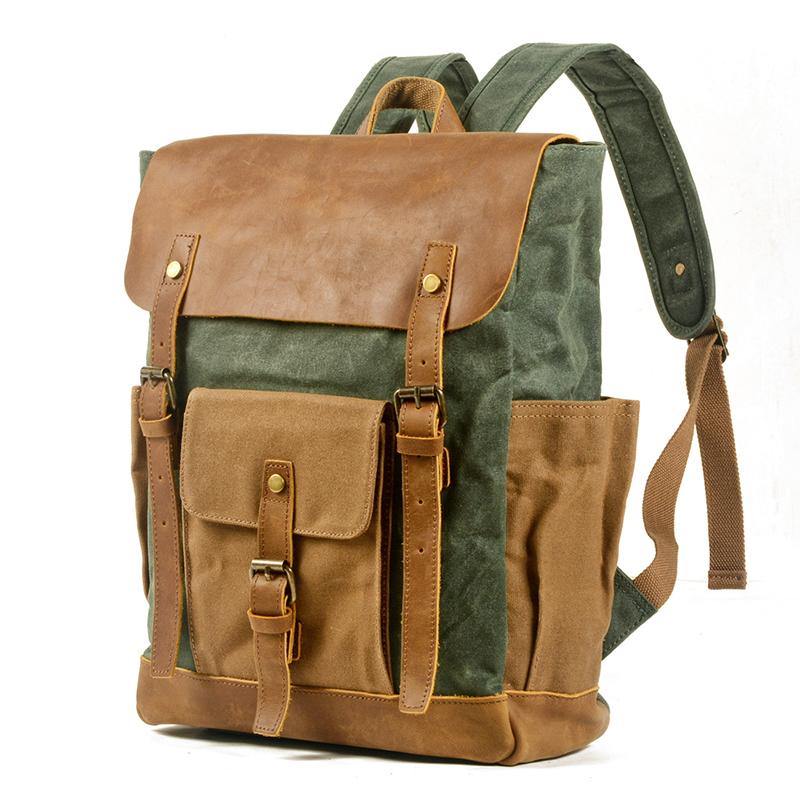 Minnesota Waxed Canvas Rucksack