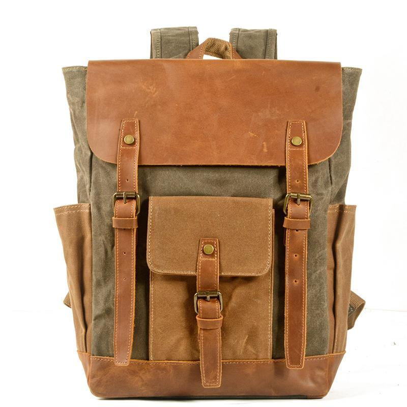 Minnesota Waxed Canvas Rucksack