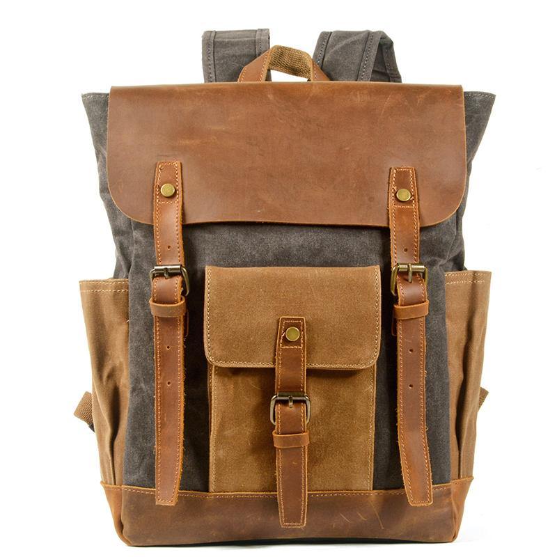 Minnesota Waxed Canvas Rucksack