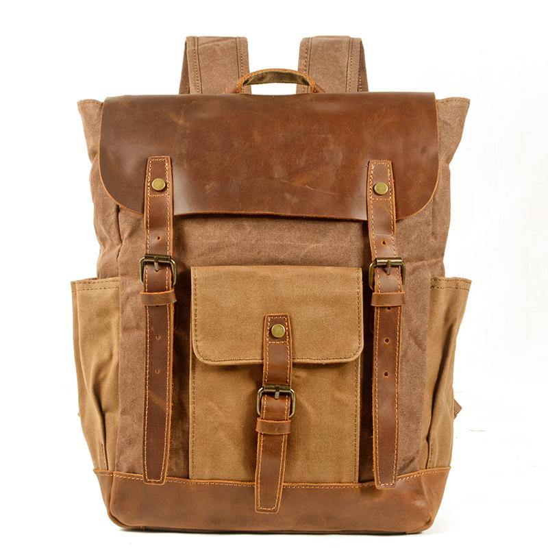 Minnesota Waxed Canvas Rucksack
