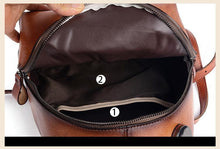 Load image into Gallery viewer, Dallas Full Grain Leather Women&#39;s Backpack
