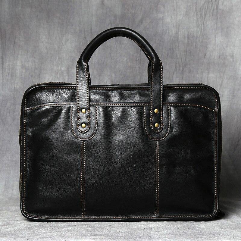 Tucson Full Grain Leather Briefcase Bag