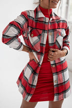 Load image into Gallery viewer, Classic Modern Check Color Stitching Shirt
