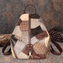 Load image into Gallery viewer, Ladies Boho Leather Backpack Purse Bags Small Rucksack For Women
