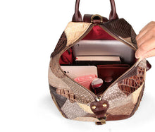 Load image into Gallery viewer, Ladies Boho Leather Backpack Purse Bags Small Rucksack For Women
