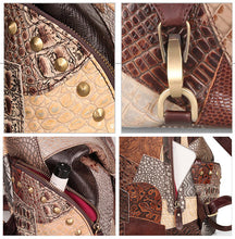 Load image into Gallery viewer, Ladies Boho Leather Backpack Purse Bags Small Rucksack For Women
