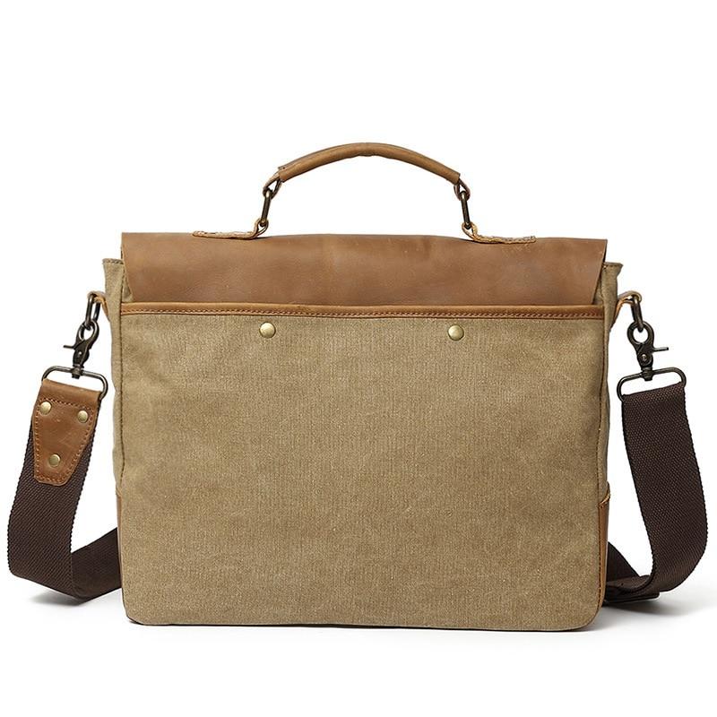 Laptop Shoulder Canvas Messenger Bag