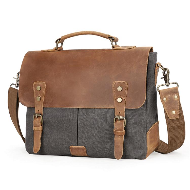 Laptop Shoulder Canvas Messenger Bag