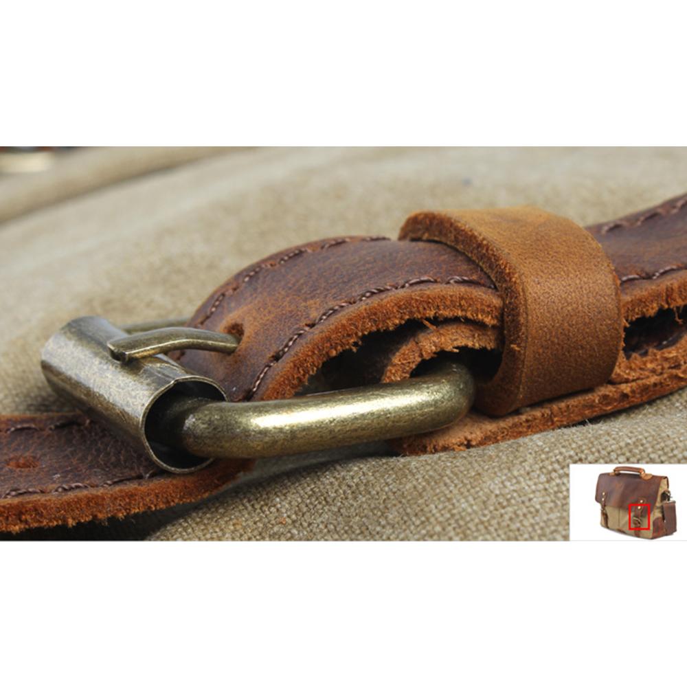 Laptop Shoulder Canvas Messenger Bag