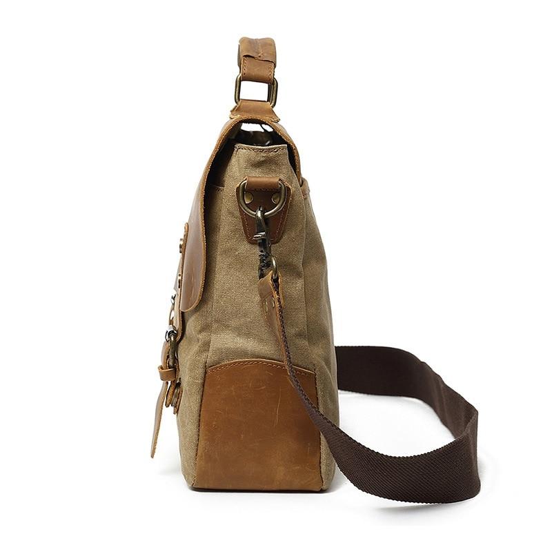 Laptop Shoulder Canvas Messenger Bag