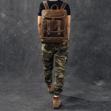 Load image into Gallery viewer, Boston Full Grain Leather Backpack
