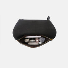 Load image into Gallery viewer, Minimalist Womens Square Leather Zip Backpack Purse Rucksack for Women
