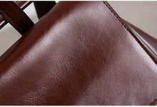 Load image into Gallery viewer, Coffee Handmade Leather Backpack
