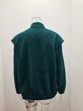 Load image into Gallery viewer, Corduroy Ruffle Sleeve Button Front Jacket
