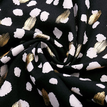 Load image into Gallery viewer, Black Dots Print Long Sleeve Blouse
