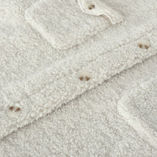 Load image into Gallery viewer, Beige Collar Buttons Down Outerwear
