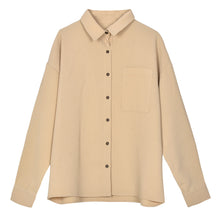 Load image into Gallery viewer, Yellow Long Sleeve Buttons Down Top
