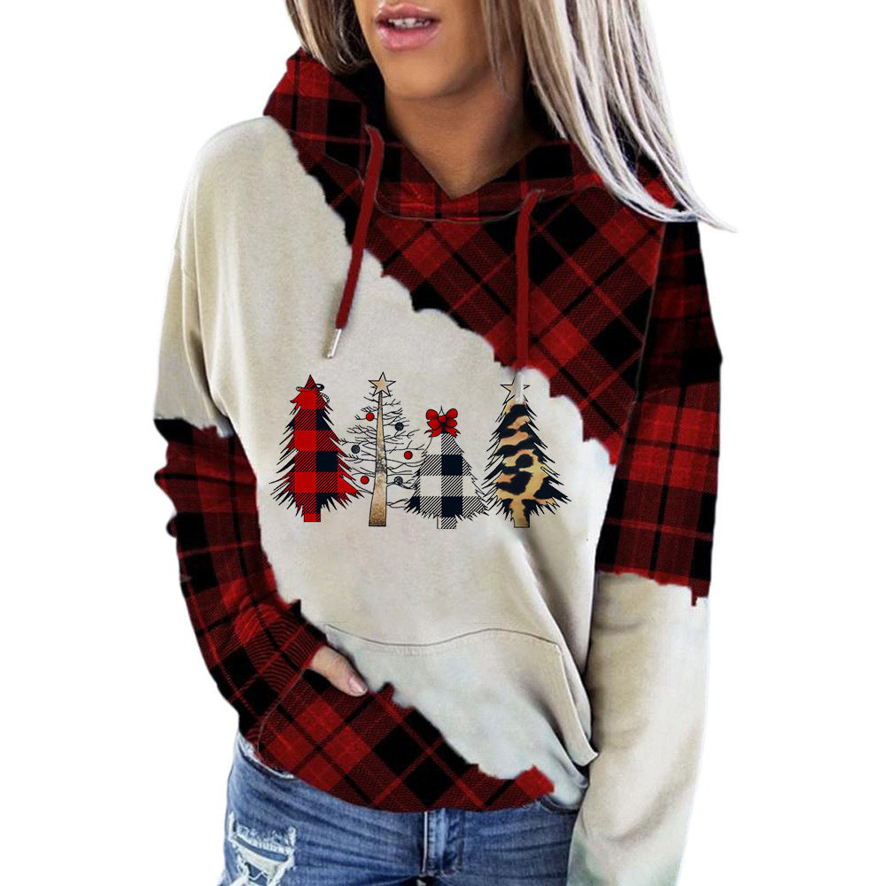 Snowman Tree  Hoodie