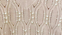 Load image into Gallery viewer, Beaded Long Sleeve Cable Knit Sweater
