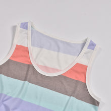 Load image into Gallery viewer, Stripped V-neck Tank Top
