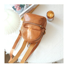 Load image into Gallery viewer, Black Mini Leather Backpack Ladies Bag For Women

