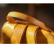 Load image into Gallery viewer, Classic Vintage Ladies Leather Rucksack Stylish Backpacks For Women
