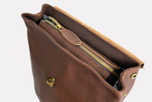Load image into Gallery viewer, Simple Coffee Leather Backpack for Women
