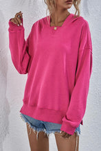Load image into Gallery viewer, Solid Color Long Sleeved Loose Hoodie
