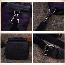 Load image into Gallery viewer, Quilted Ladies Small Leather Backpack Purse Rucksack Shoulder Purse For Women
