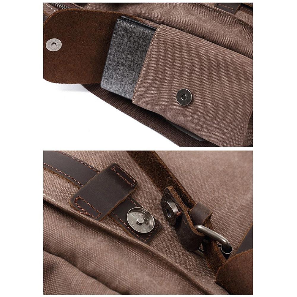 Small Canvas Backpack