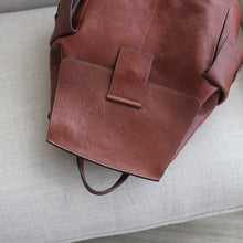 Load image into Gallery viewer, Stylish Ladies Genuine Leather Backpack Purse Rucksack Bag For Women
