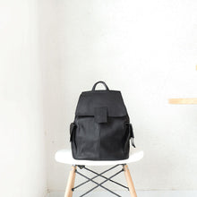 Load image into Gallery viewer, Stylish Ladies Genuine Leather Backpack Purse Rucksack Bag For Women
