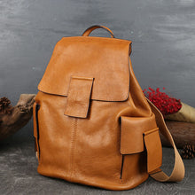 Load image into Gallery viewer, Stylish Ladies Genuine Leather Backpack Purse Rucksack Bag For Women
