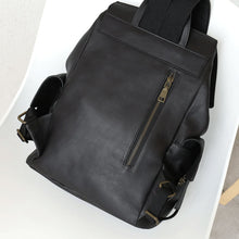 Load image into Gallery viewer, Stylish Ladies Genuine Leather Backpack Purse Rucksack Bag For Women
