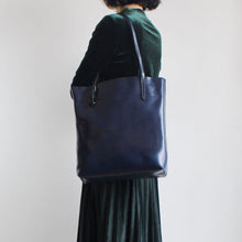 Load image into Gallery viewer, Womens Green Leather Tote Bag Handbags Shoulder Bag for Women
