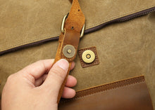 Load image into Gallery viewer, Waterproof  Canvas Backpack
