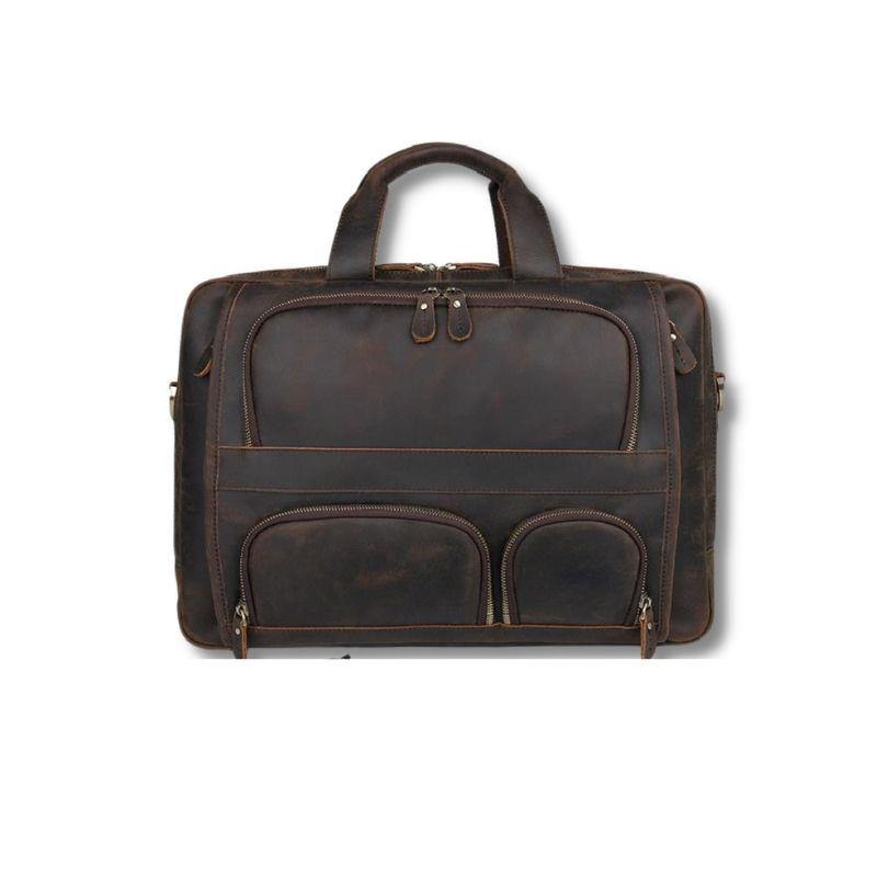 Phoenix Full Grain Leather Briefcase Bag