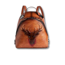Load image into Gallery viewer, Dallas Full Grain Leather Women&#39;s Backpack
