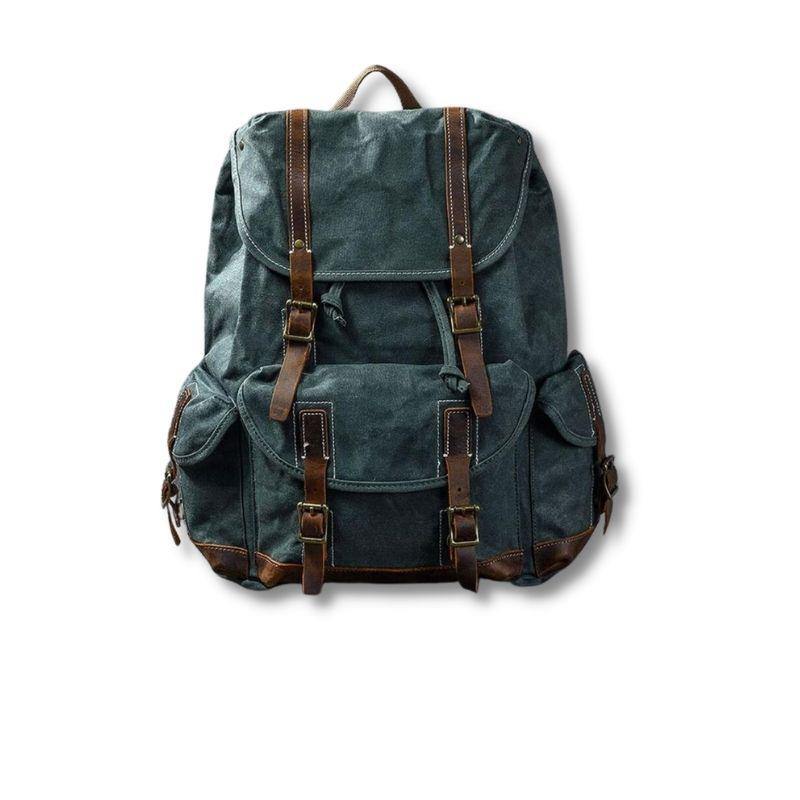 Jamie Waxed Canvas Rucksack