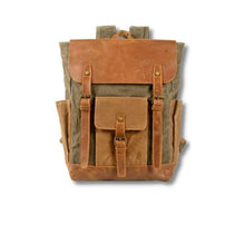 Load image into Gallery viewer, Minnesota Waxed Canvas Rucksack
