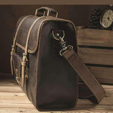 Load image into Gallery viewer, Memphis Leather Briefcase Bag
