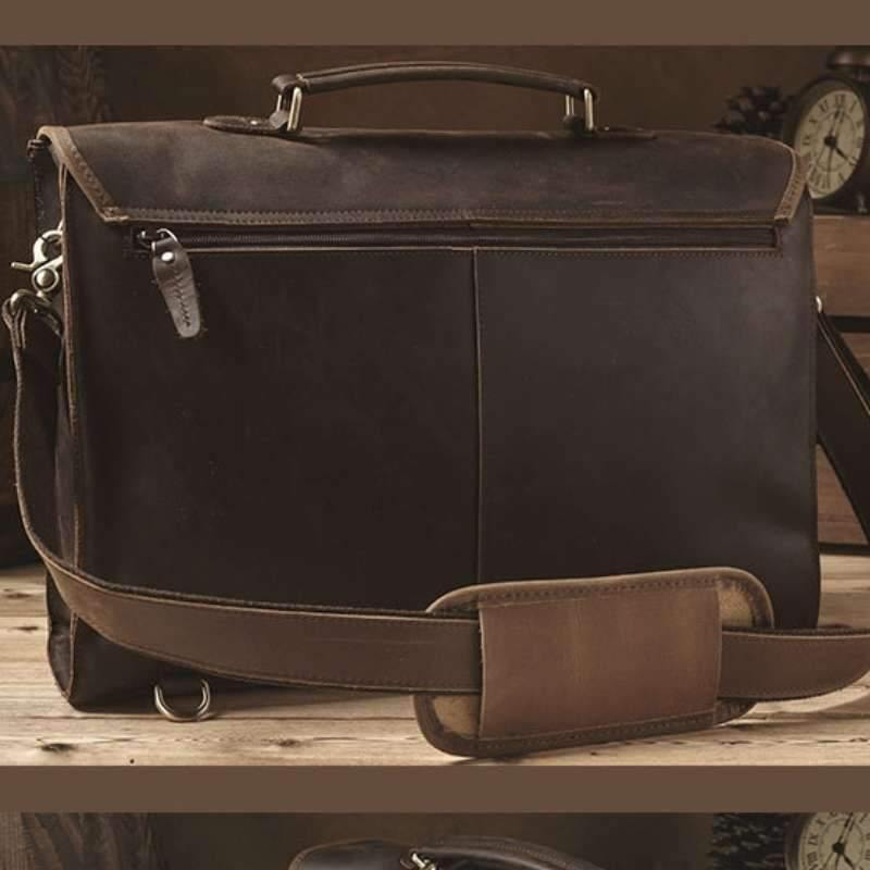 Memphis Leather Briefcase Bag