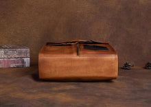 Load image into Gallery viewer, Vintage Ladies Genuine Leather Rucksack Uniform Shaped Backpack Purse For Women
