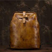 Load image into Gallery viewer, Vintage Ladies Leather Rucksack Handbag  Backpack Purse For Women
