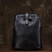 Load image into Gallery viewer, Vintage Ladies Leather Rucksack Handbag  Backpack Purse For Women
