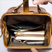 Load image into Gallery viewer, Vintage Ladies Leather Rucksack Handbag  Backpack Purse For Women
