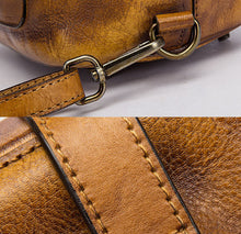 Load image into Gallery viewer, Vintage Ladies Leather Rucksack Handbag  Backpack Purse For Women
